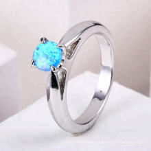 2018 nova moda jóias anéis anel de opala